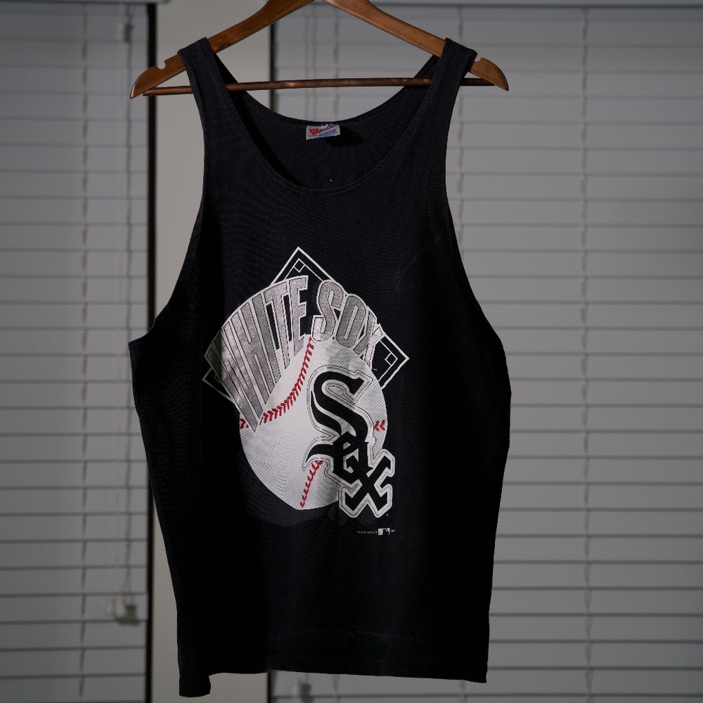 WHITE SOX TANK TOP 1994 BASEBALL retro vibe